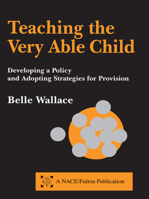cover image of Teaching the Very Able Child